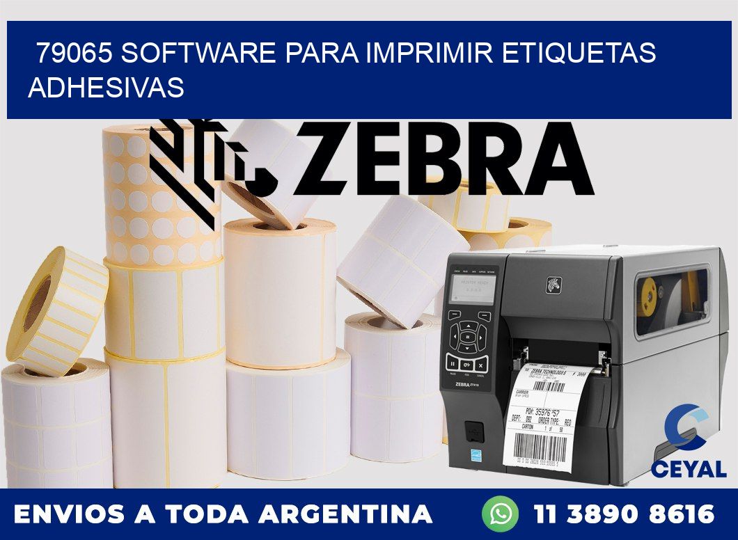 79065 software para imprimir etiquetas adhesivas