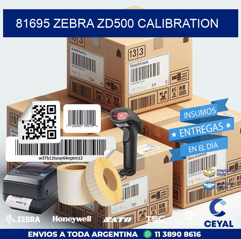 81695 Zebra ZD500 Calibration
