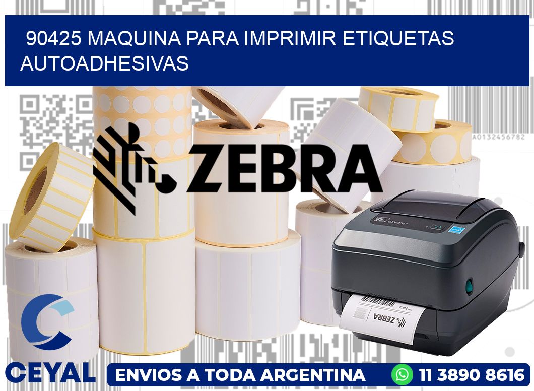 90425 maquina para imprimir etiquetas autoadhesivas