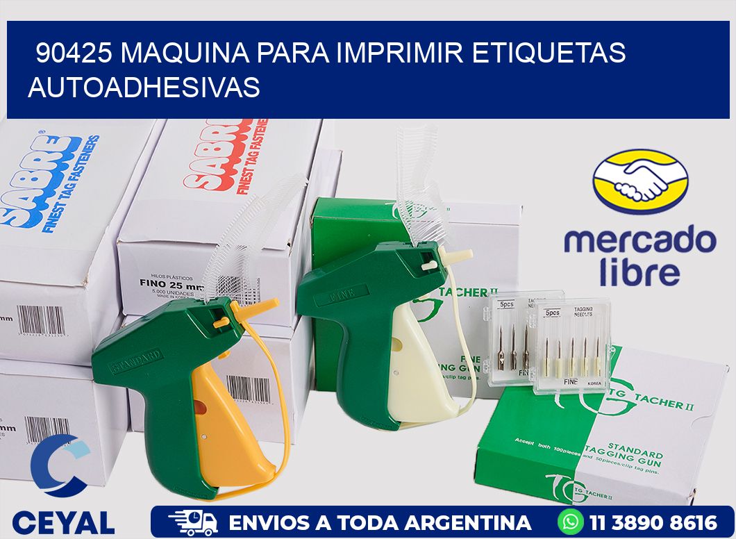 90425 maquina para imprimir etiquetas autoadhesivas