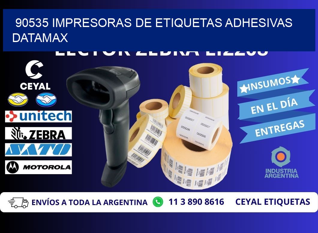 90535 impresoras de etiquetas adhesivas datamax