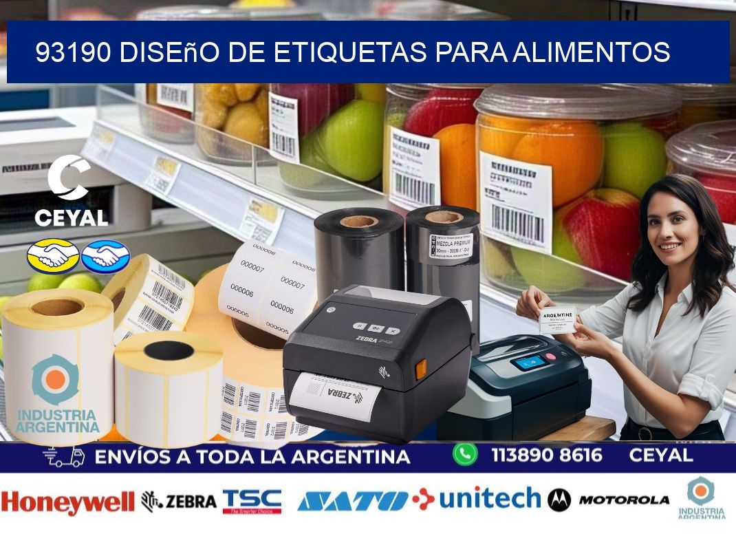 93190 Diseño de etiquetas para alimentos