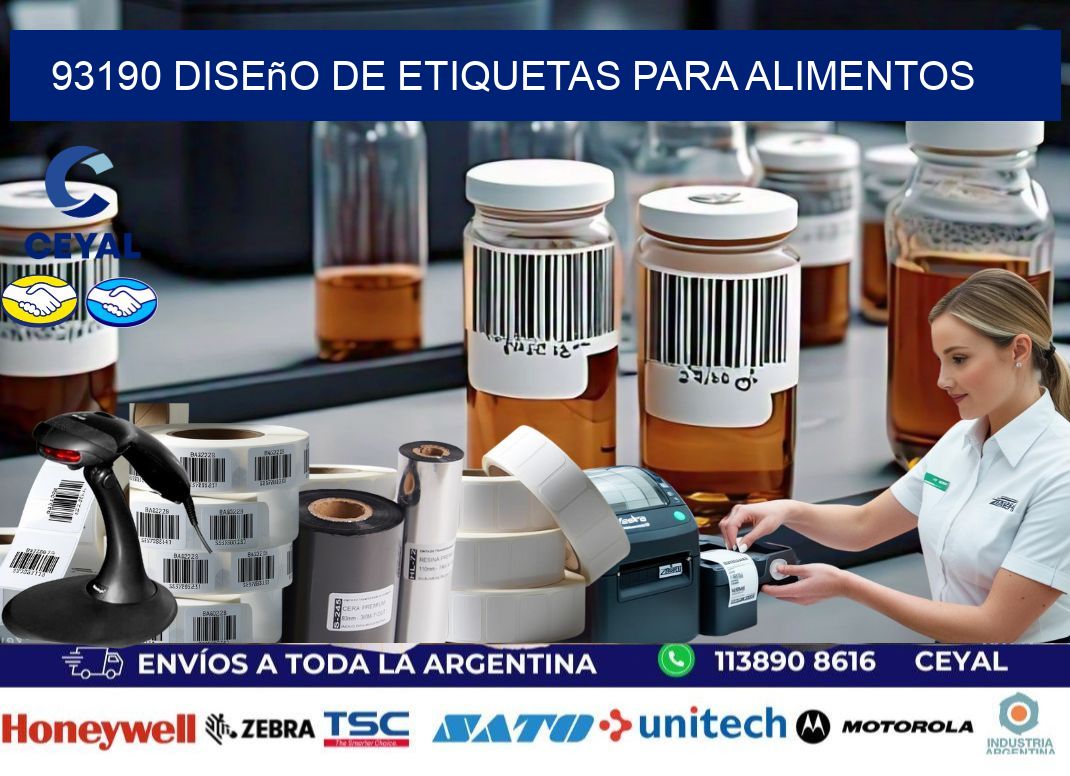 93190 Diseño de etiquetas para alimentos