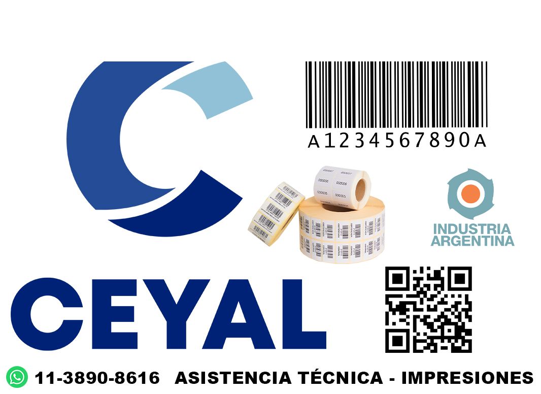 950 Etiquetas resistentes al agua