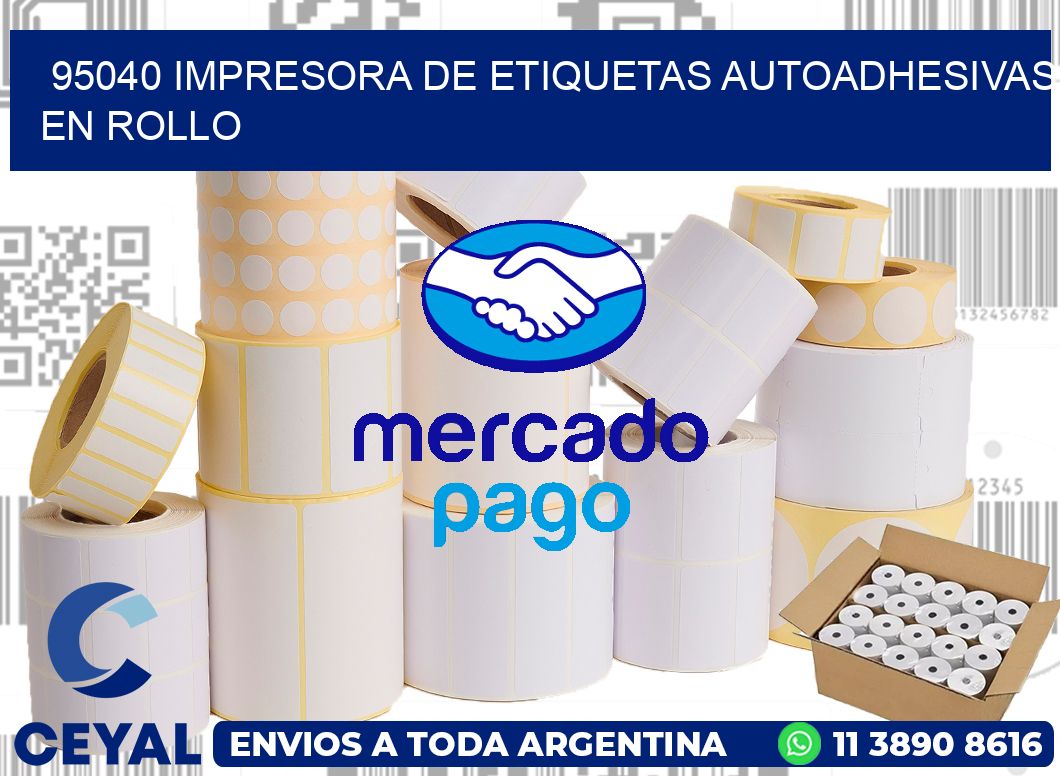 95040 impresora de etiquetas autoadhesivas en rollo