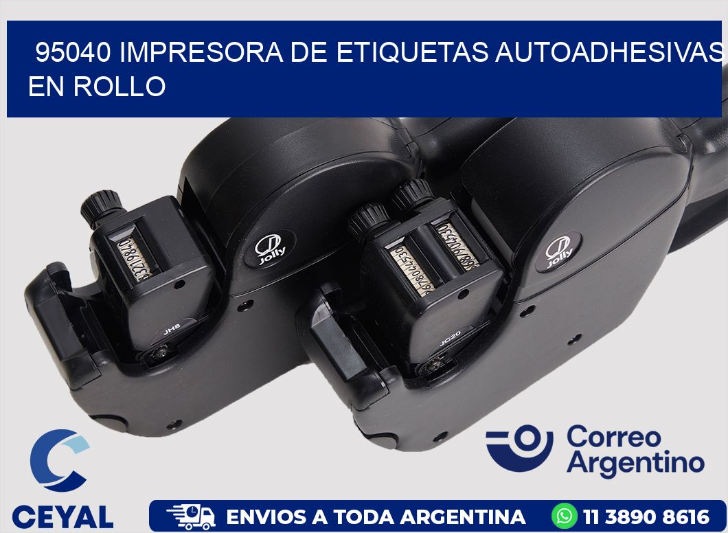 95040 impresora de etiquetas autoadhesivas en rollo
