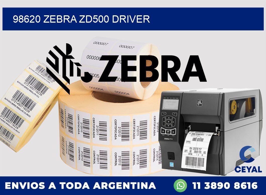 98620 Zebra ZD500 driver