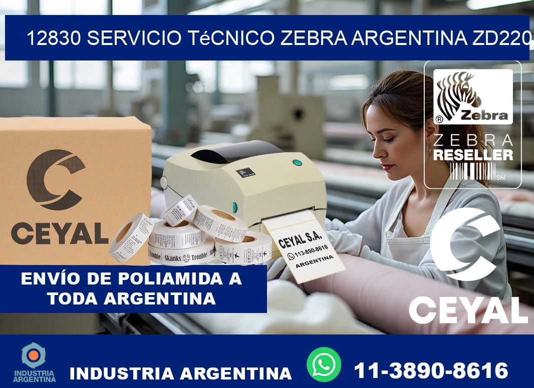 12830 servicio técnico zebra argentina ZD220