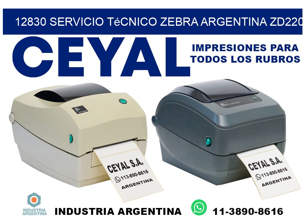 12830 servicio técnico zebra argentina ZD220