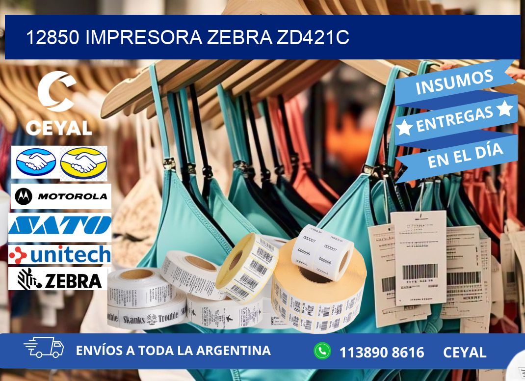 12850 Impresora Zebra zd421c