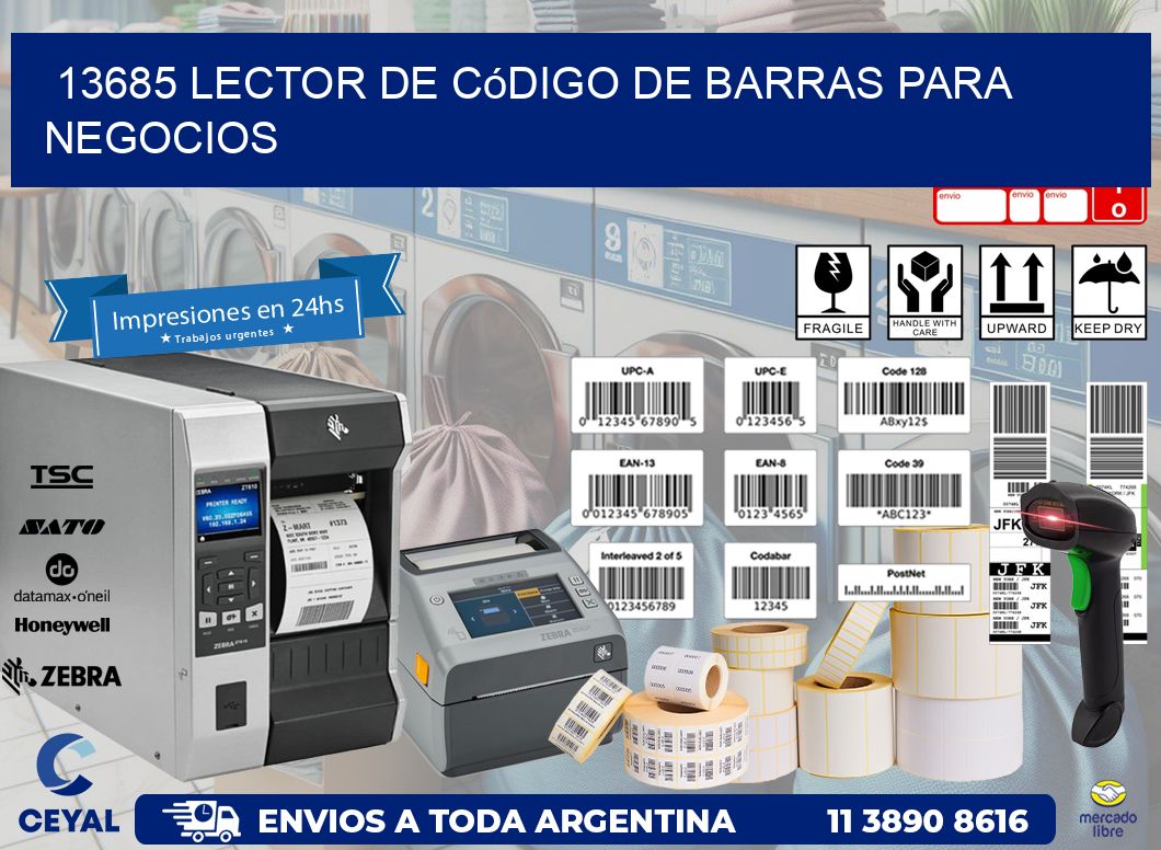 13685 Lector de código de barras para negocios