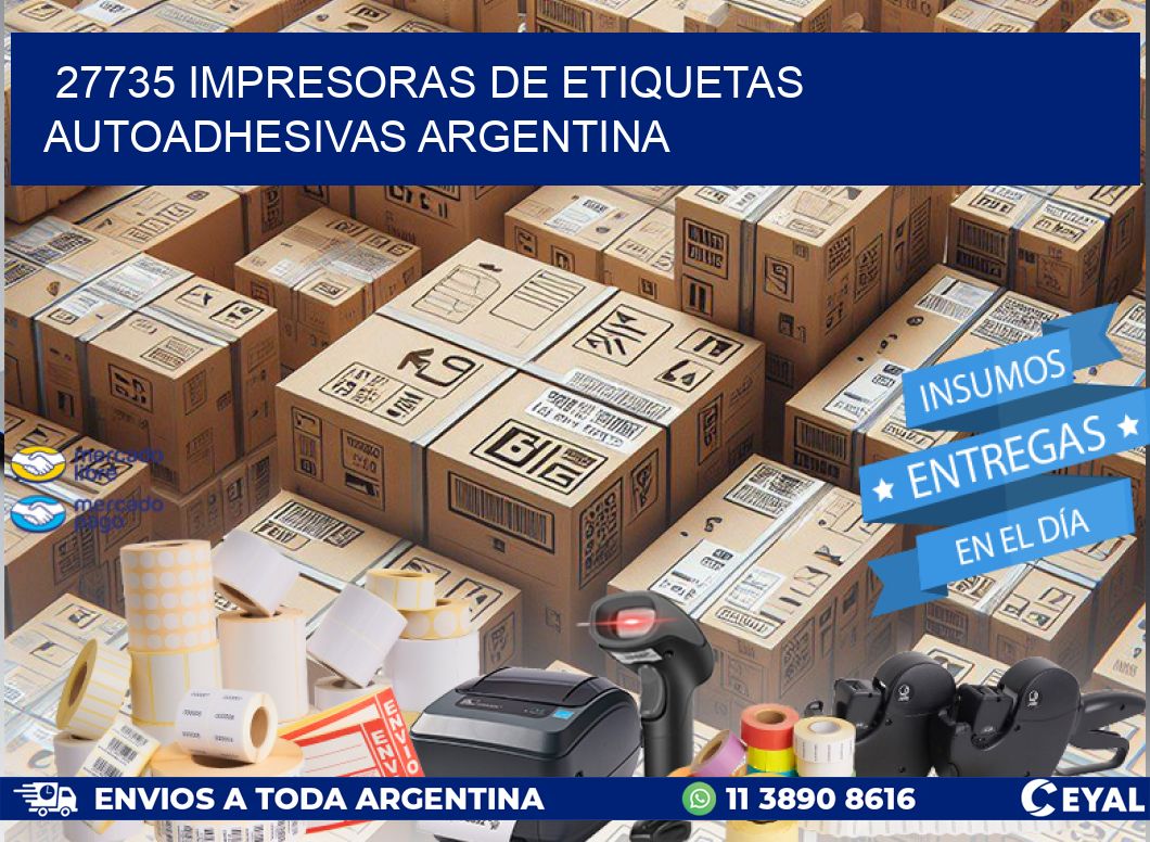 27735 Impresoras de etiquetas autoadhesivas argentina