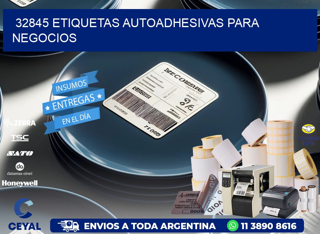 32845 etiquetas autoadhesivas para negocios