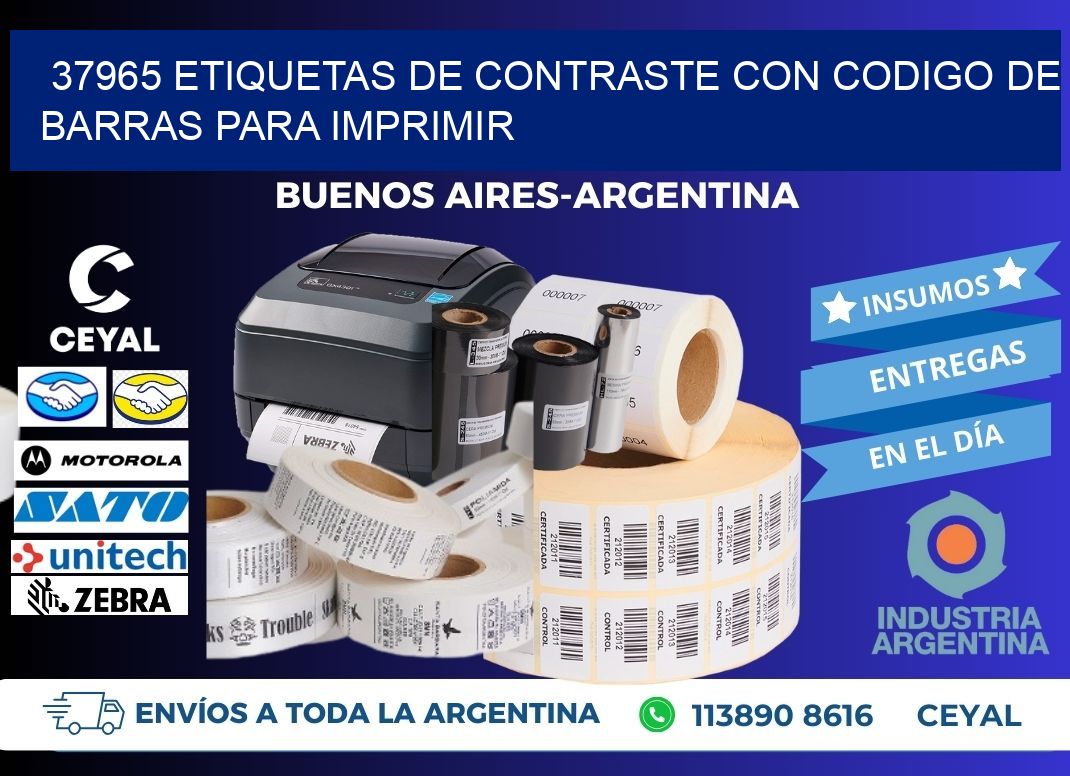 37965 etiquetas de contraste con codigo de barras para imprimir