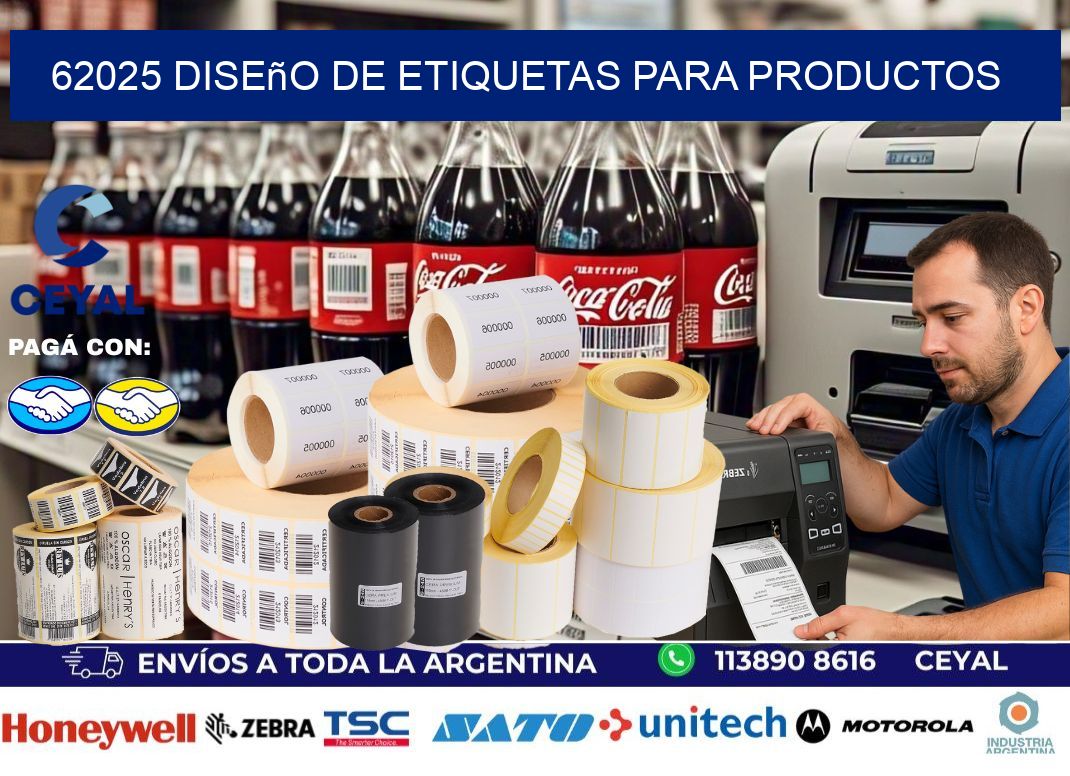 62025 Diseño de etiquetas para productos