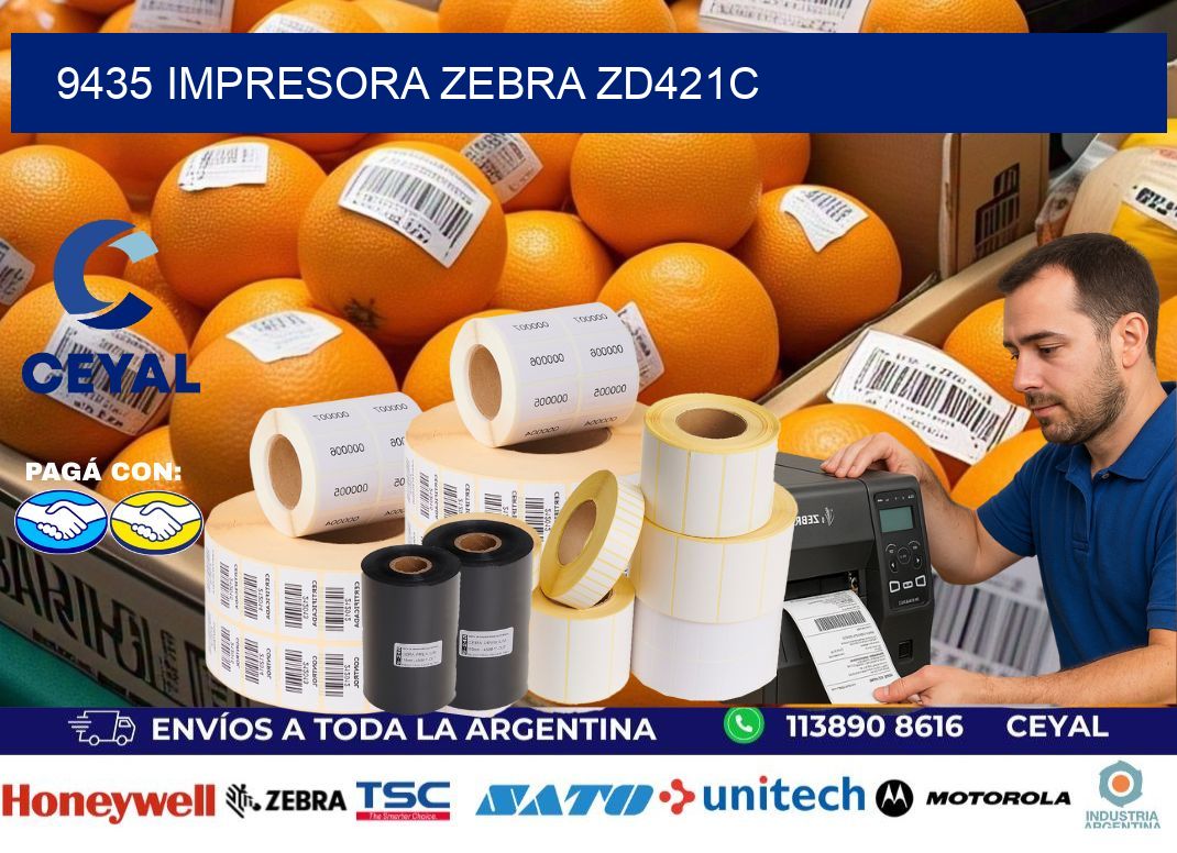 9435 Impresora Zebra zd421c