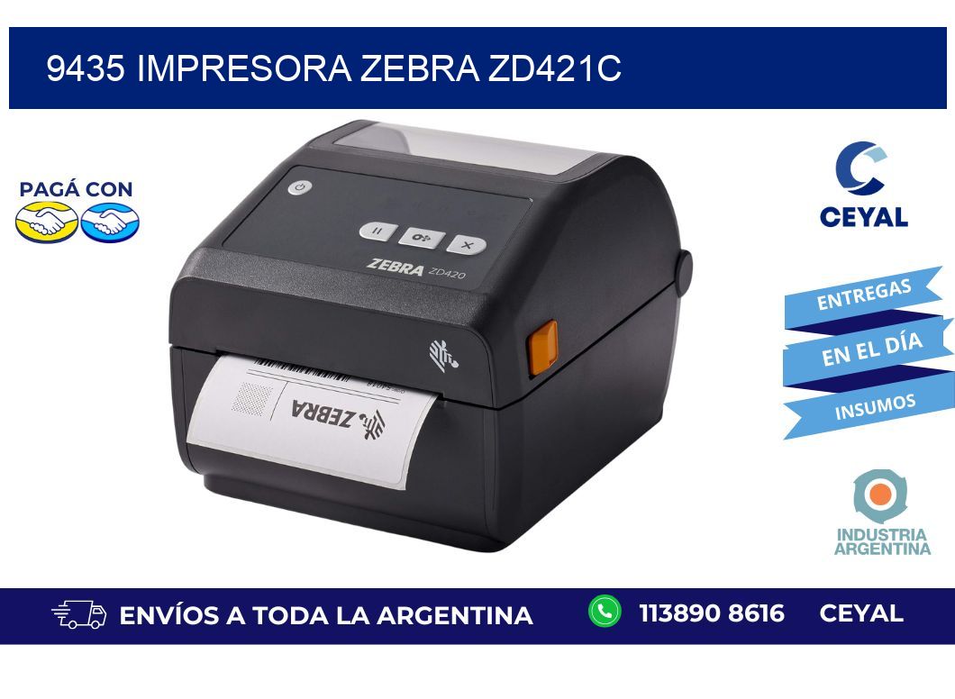9435 Impresora Zebra zd421c