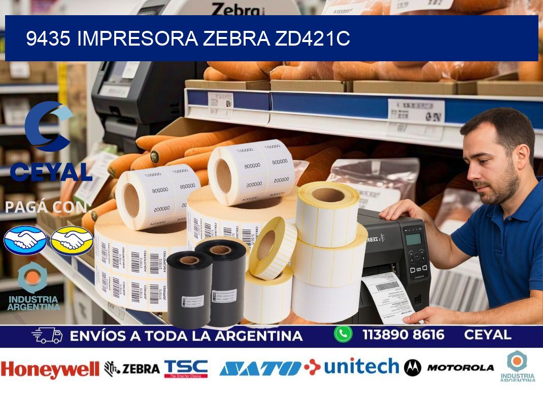 9435 Impresora Zebra zd421c
