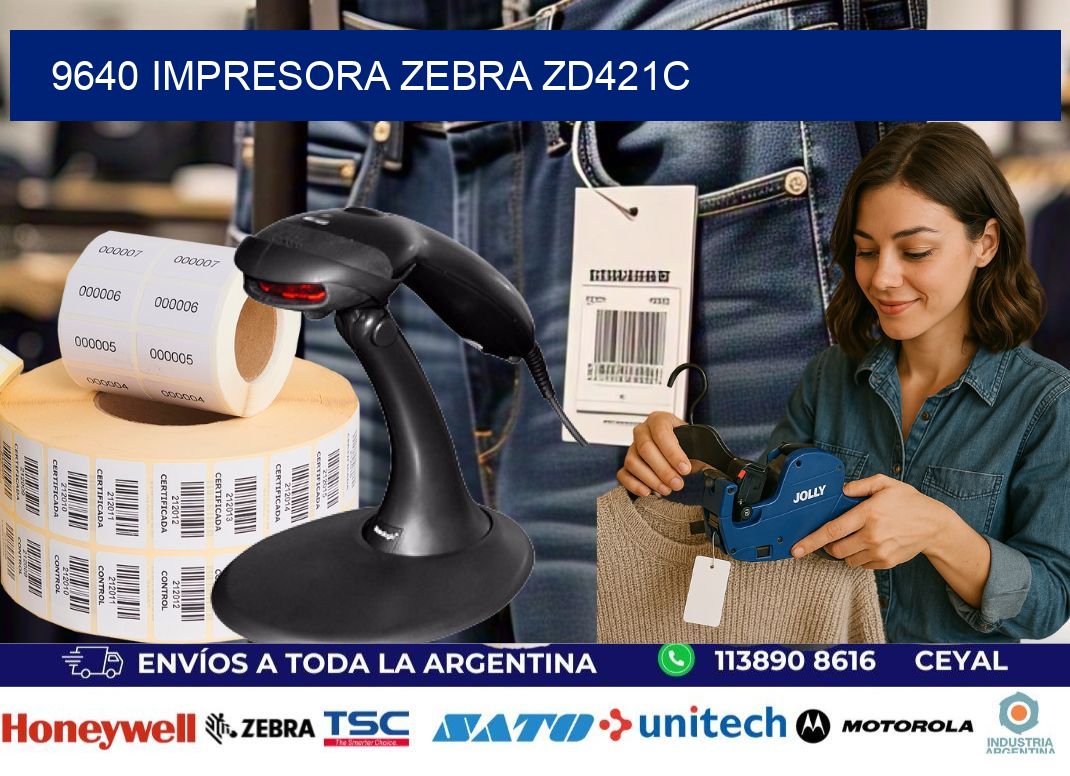 9640 Impresora Zebra zd421c