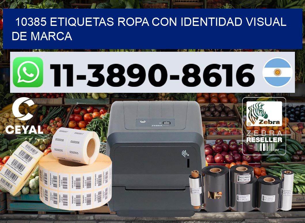 10385 Etiquetas ropa con identidad visual de marca