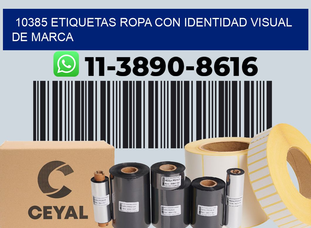 10385 Etiquetas ropa con identidad visual de marca