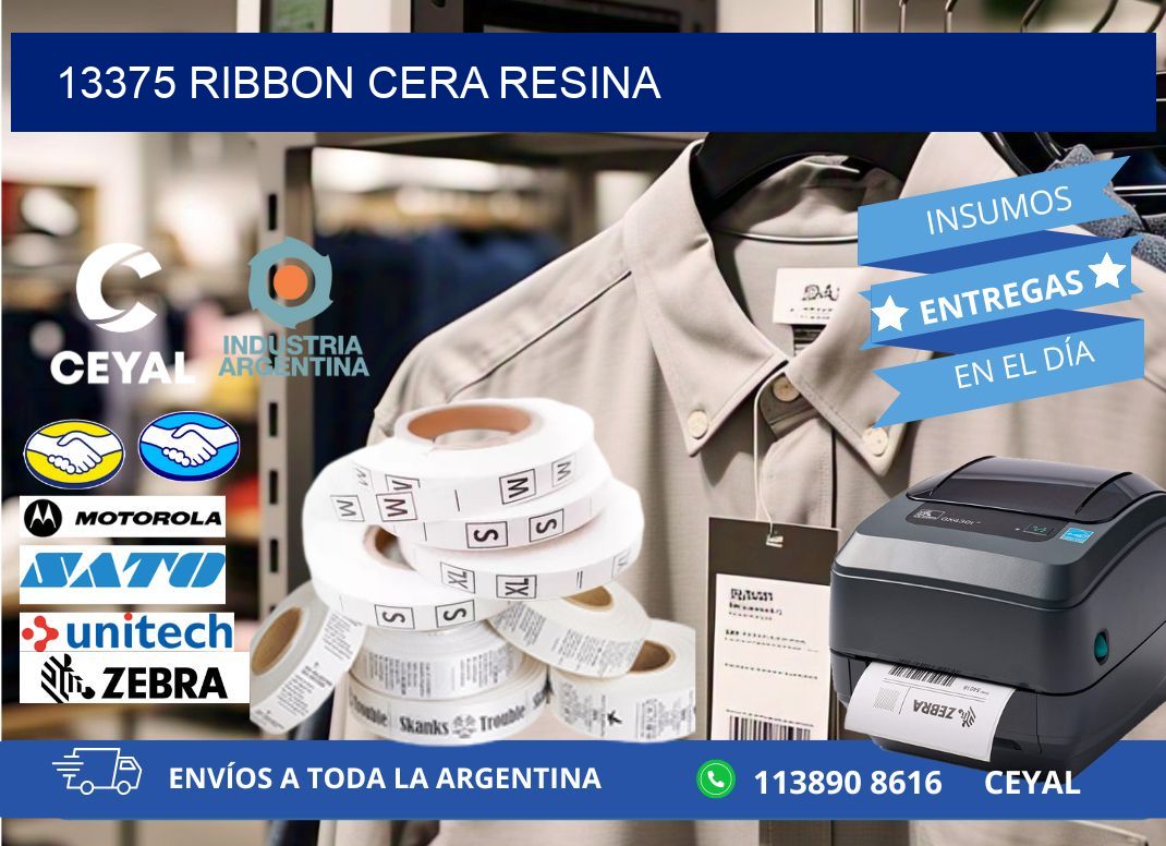 13375 ribbon cera resina
