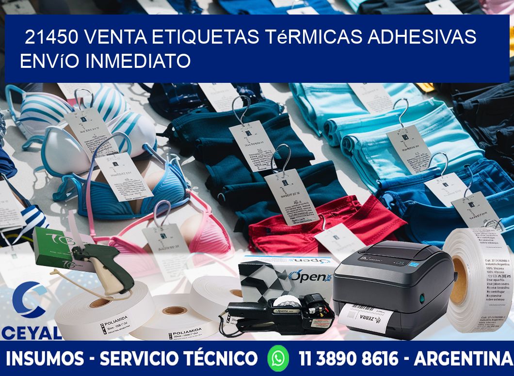 21450 venta etiquetas térmicas adhesivas envío inmediato
