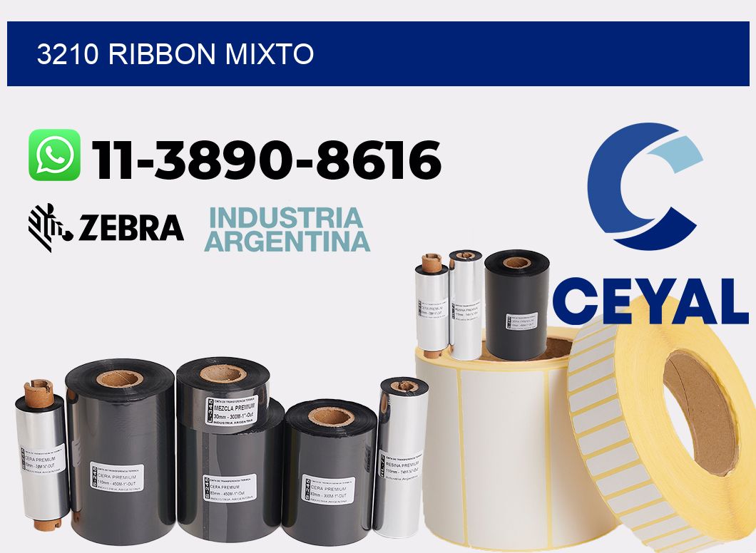3210 ribbon mixto