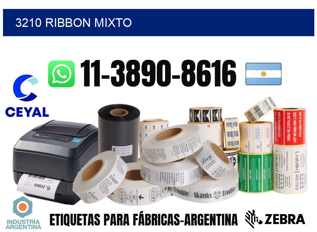3210 ribbon mixto