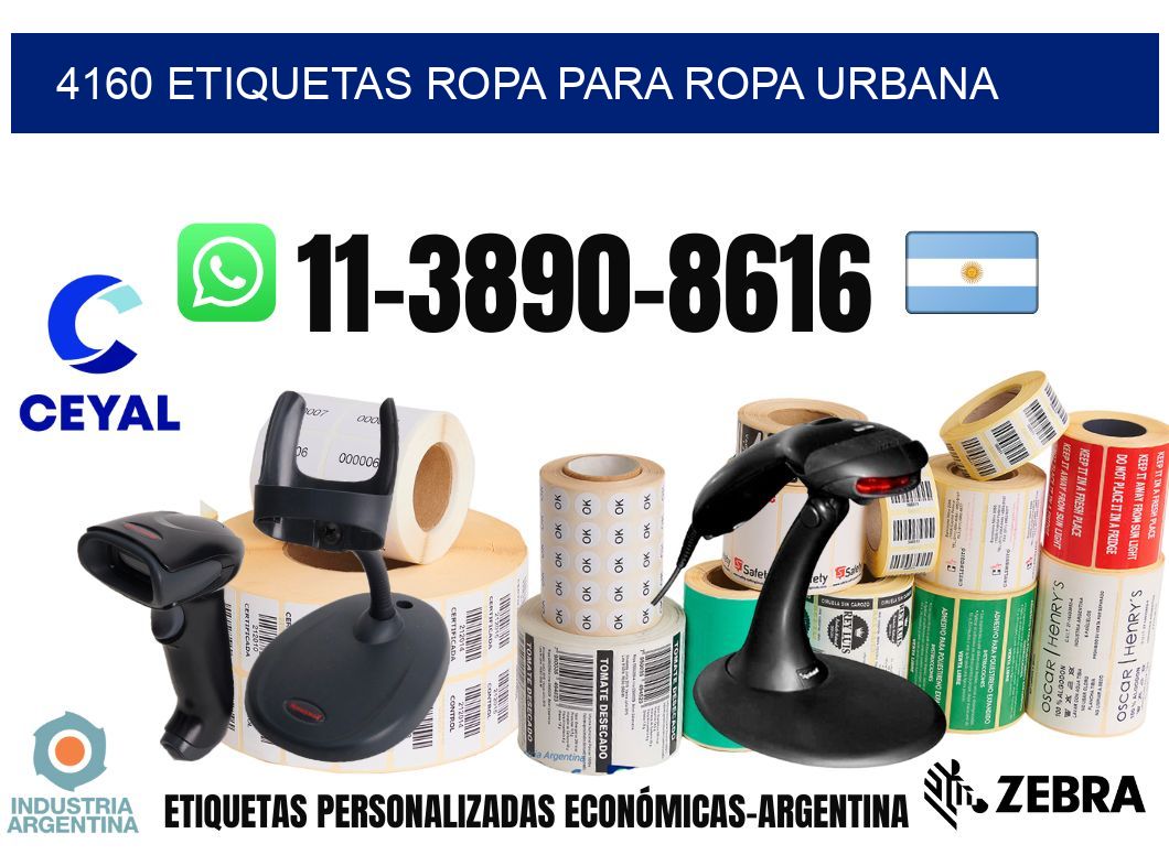 4160 Etiquetas ropa para ropa urbana