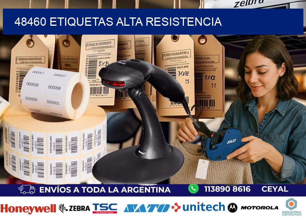 48460 etiquetas alta resistencia