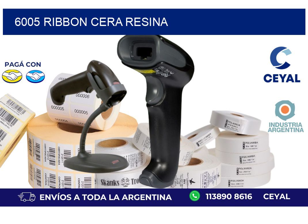 6005 ribbon cera resina