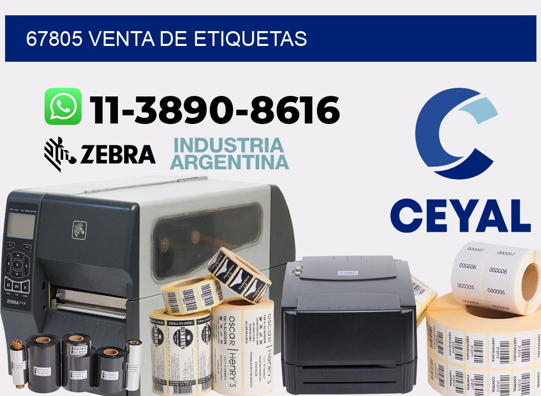 67805 venta de etiquetas