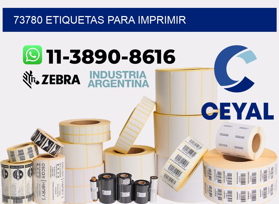 73780 etiquetas para imprimir