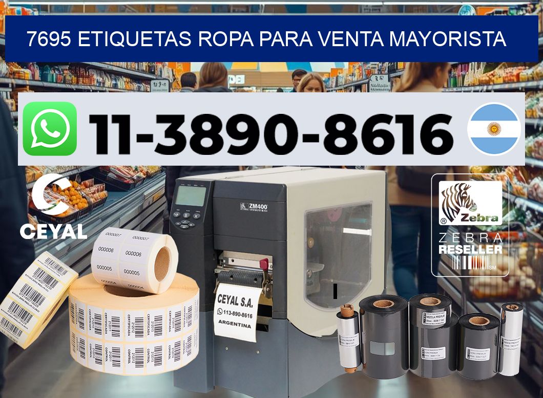 7695 Etiquetas ropa para venta mayorista