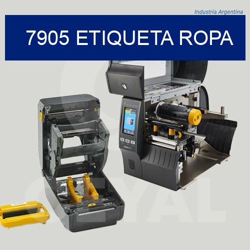 7905 etiqueta ropa