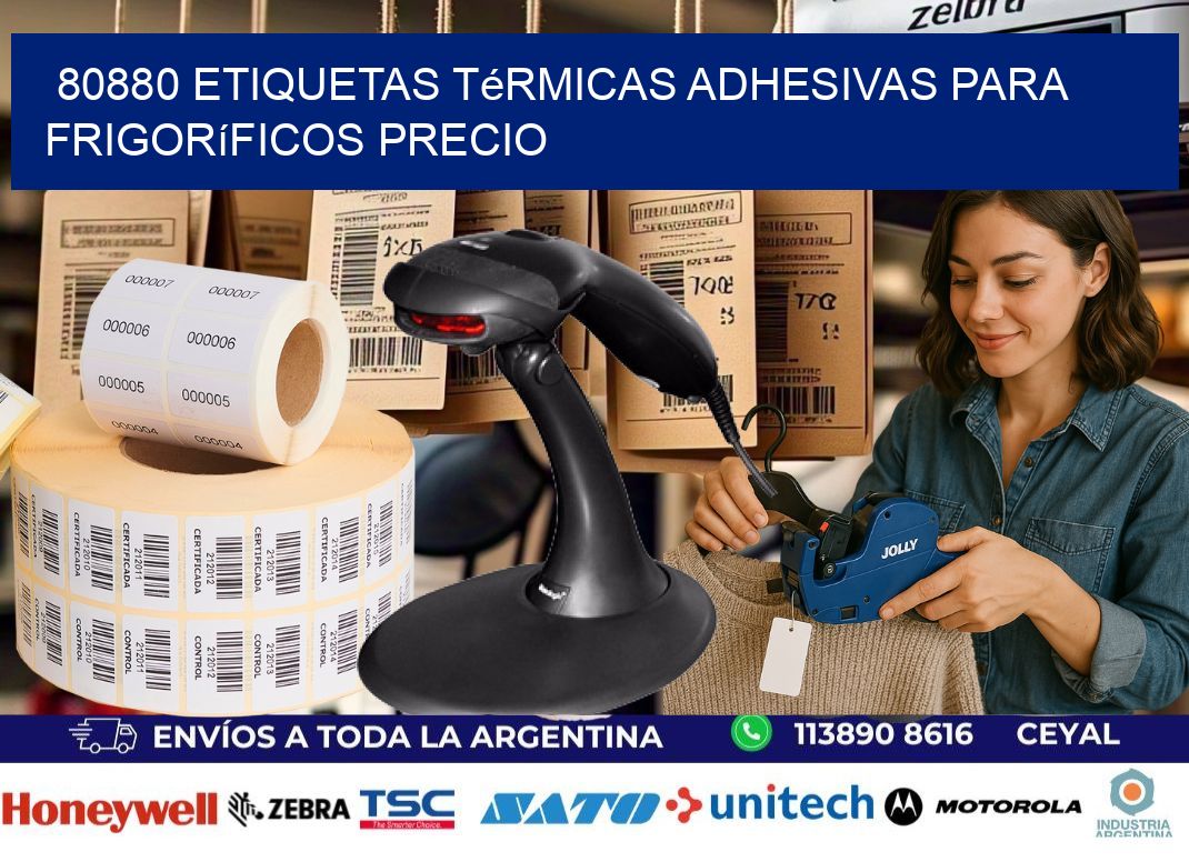 80880 etiquetas térmicas adhesivas para frigoríficos precio