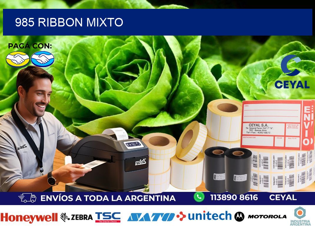 985 ribbon mixto