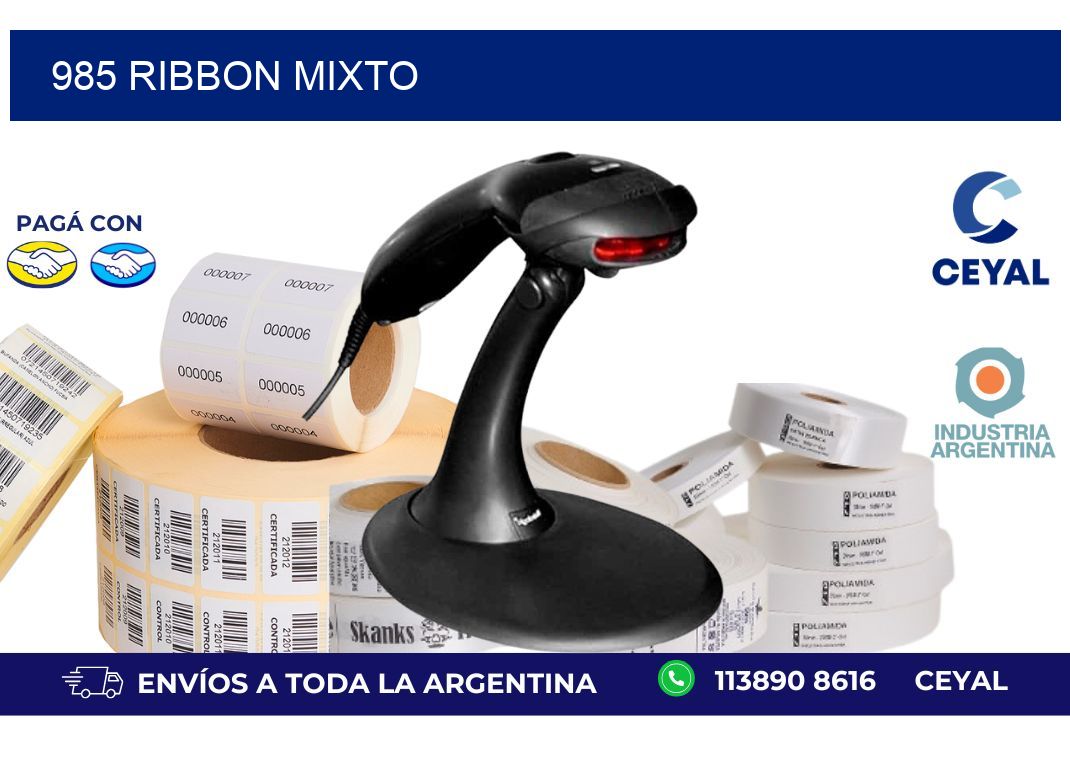 985 ribbon mixto