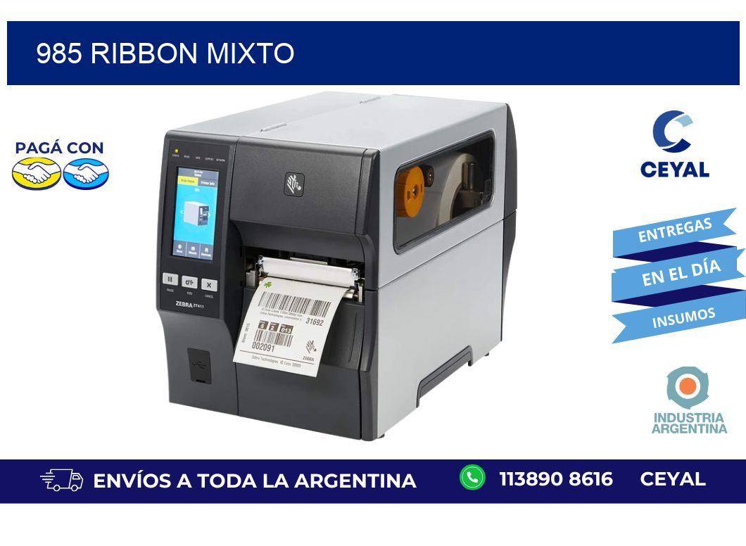 985 ribbon mixto