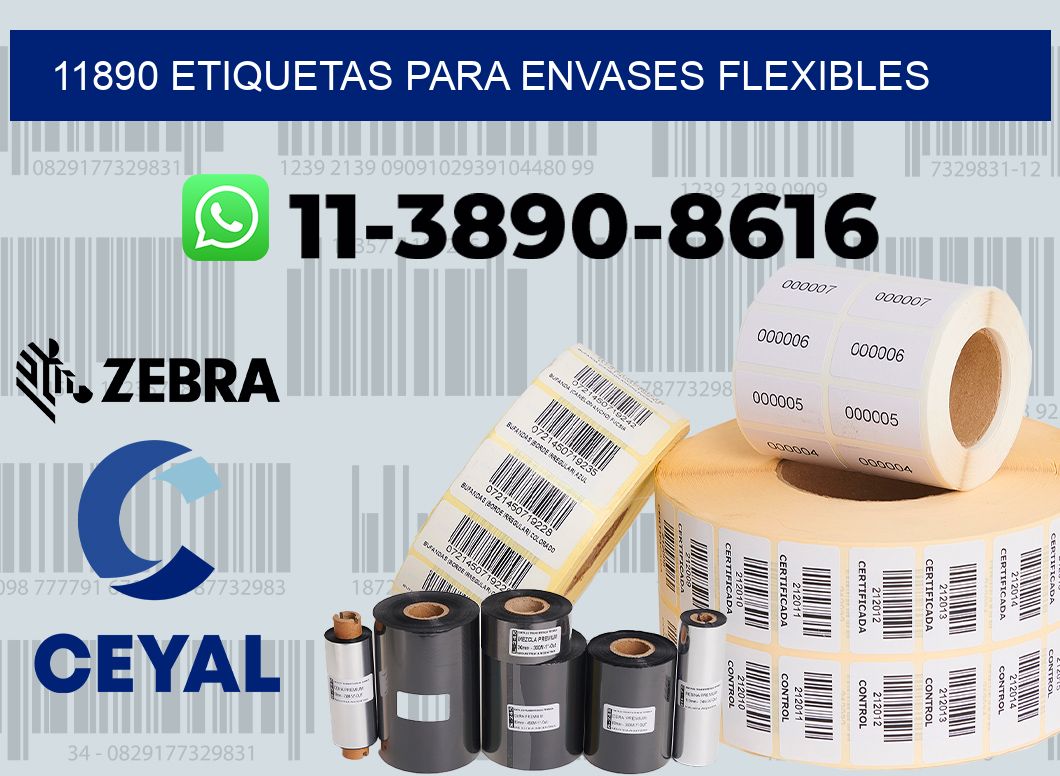 11890 Etiquetas para envases flexibles