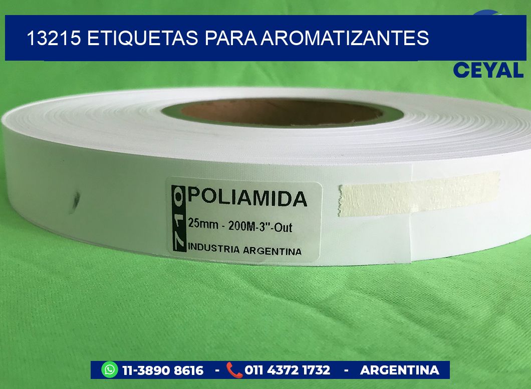 13215 Etiquetas para aromatizantes