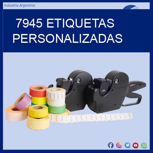 7945 etiquetas personalizadas