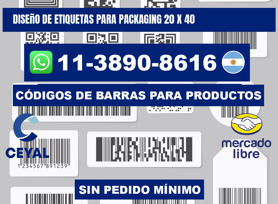 diseño de etiquetas para packaging 20 x 40