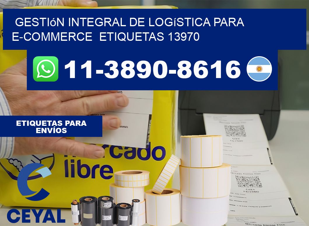 Gestión integral de logística para e-commerce  etiquetas 13970