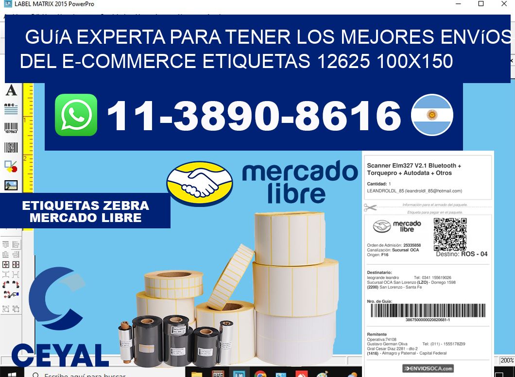 Guía experta para tener los mejores envíos del e-commerce etiquetas 12625 100x150