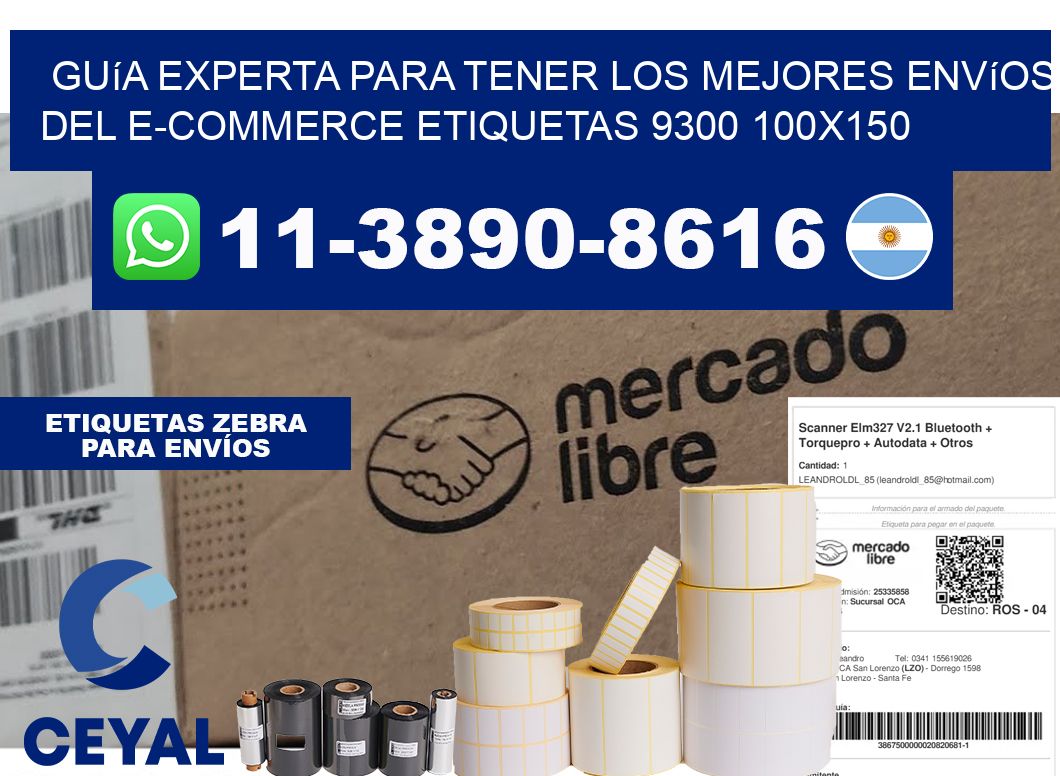 Guía experta para tener los mejores envíos del e-commerce etiquetas 9300 100x150