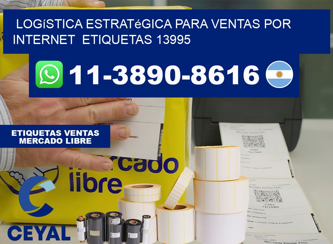 Logística estratégica para ventas por internet  etiquetas 13995
