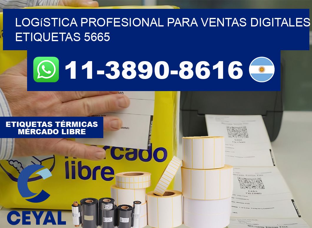 Logística profesional para ventas digitales  etiquetas 5665