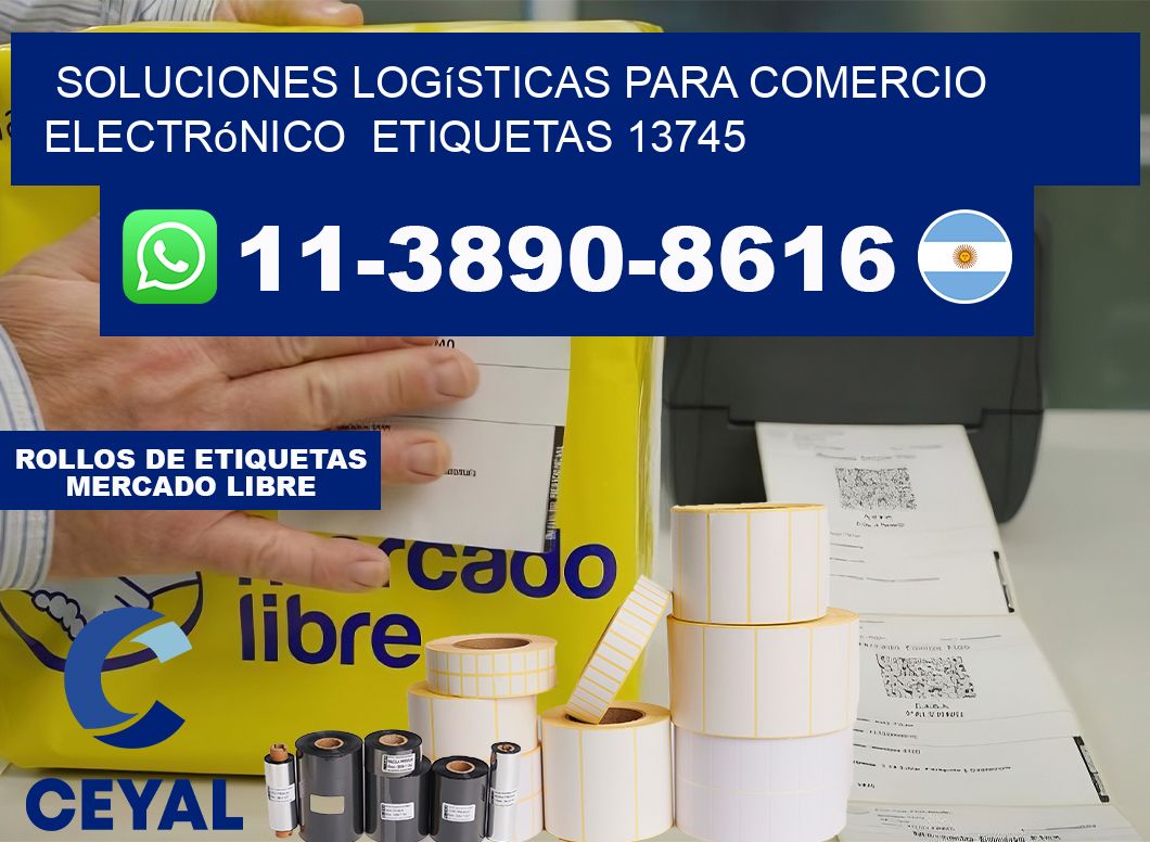Soluciones logísticas para comercio electrónico  etiquetas 13745